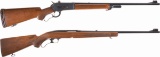 Two Winchester Lever Action Rifles