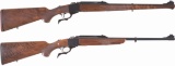 Two Ruger No. 1 Single Shot Rifles