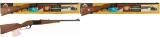 Three Savage Lever Action Rifles with Boxes