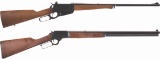 Two Lever Action Rifles