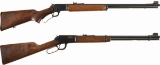 Two Lever Action Carbines