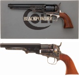 Two Cased Colt Black Powder Series Percussion Revolvers