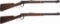 Two Winchester Model 94 Lever Action Carbines