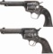 Two First Generation Colt Single Action Army Revolvers