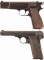 Two Nazi FN Pistols