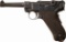 Dutch Contract Vickers Model 1906 Luger Semi-Automatic Pistol