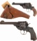 Two Webley & Scott Double Action Revolvers