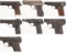 Seven European Semi-Automatic Pistols