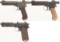 Three Steyr Semi-Automatic Pistols