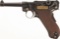 DWM Model 1906 Dutch Contract Luger Semi-Automatic Pistol