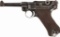 1939 Dated Mauser Banner Police Luger Semi-Automatic Pistol