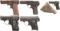 Five Eurpean Semi-Automatic Pistols