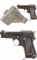 Two Beretta Model 1934 Semi-Automatic Pistols
