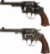Two World War I U.S. DA Revolvers with Factory Letters