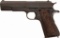 World War II U.S. Army Colt Model 1911A1 Semi-Automatic Pistol