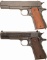 Two U.S. Military 1911A1 Semi-Automatic Pistols