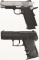 Two Semi-Automatic Sporting Pistols