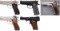 Five Smith & Wesson Semi-Automatic Pistols