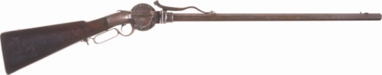 P.W. Porter Second Model Percussion Turret Rifle