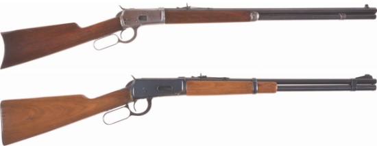 Two Winchester Lever Action Long Guns