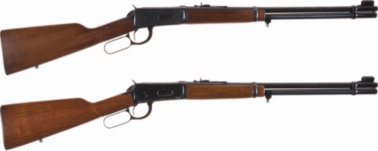 Two Pre-64 Winchester Model 94 Lever Action Carbines