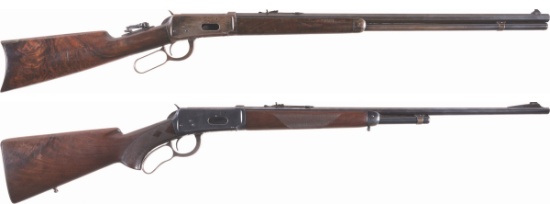 Two Winchester Lever Action Rifles