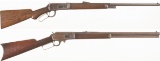 Collector's Lot of Two Antique American Lever Action Rifle