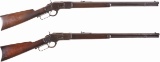 Two Antique Winchester Model 1873 Lever Action Rifles