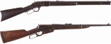 Two Winchester Lever Action Longarms