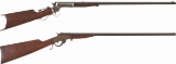 Two Stevens Single Shot Long Guns
