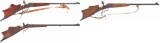 Three Schuetzen Rifles