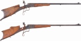 Three Schuetzen Rifles