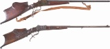 Two Schuetzen Rifles