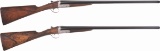 Matched Pair of E.J. Churchill Side by Side Shotguns