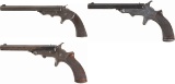 Five Antique English Pistols