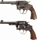 Two U.S. Military Double Action Revolvers
