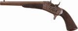 Engraved U.S. Remington Model 1866 Navy Rolling Block Pistol