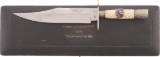 Joseph Rodgers Bowie Knife Attributed to Confederate Colonel