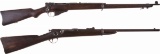Two Antique U.S. Military Winchester Bolt Action Rifles