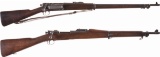 Two U.S. Bolt Action Military Rifles
