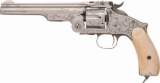New York Engraved S&W No. 3 Third Model Russian Revolver