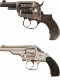 Two Antique Double Action Revolvers