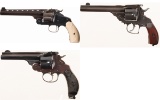 Three Top Break Revolvers