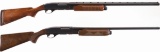 Two Remington Slide Action Shotguns