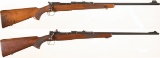 Two Winchester Bolt Action Sporting Rifles