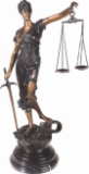 Themis Goddess of Justice Bronze