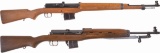 Two Military Semi-Automatic Longarms