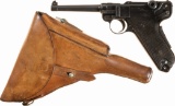 Swiss Model 1929 Luger Semi-Automatic Pistol with Holster