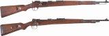 Two European Military Bolt Action Rifles