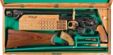 Cased Webley & Scott Mark VI Revolver and Revolving Carbine Set